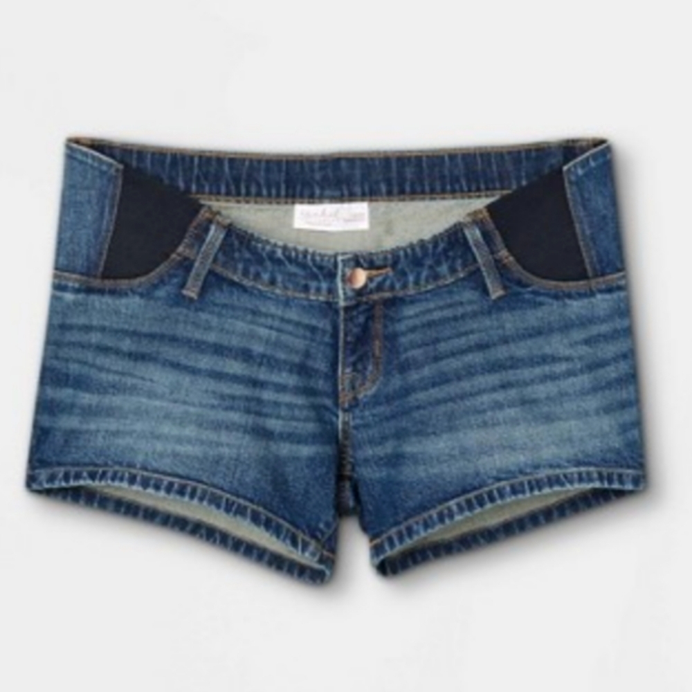 NWT Isabel Maternity Midi Shorts